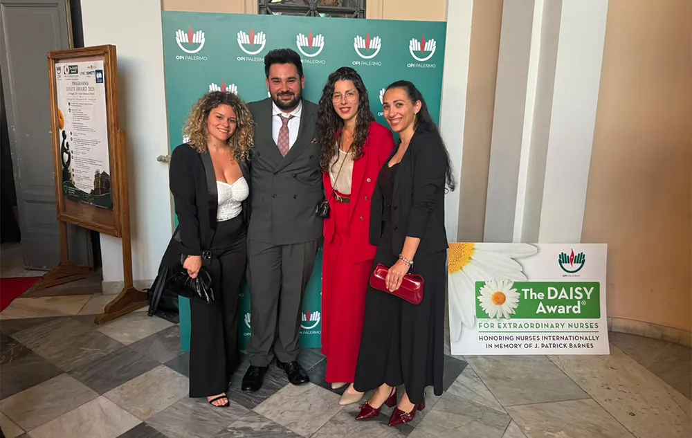 Due infermieri del nostro servizio ADI, dott. Montalbano Salvatore e dott.ssa Ciolino Giulia sono stati candidati al prestigioso DAISY Award.